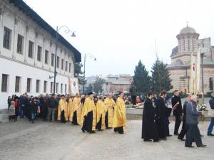 Procesiune cu icoana Sfantului Antonie cel Mare