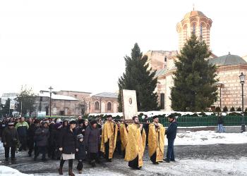 Sfantul Antonie cel Mare, praznuit in centrul Capitalei