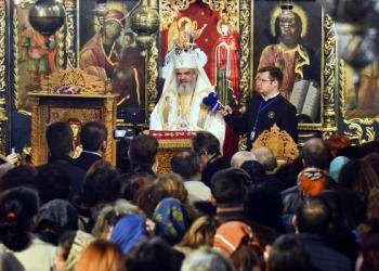 Patriarhul României la hramul istoric al Bisericii Domneşti de la Curtea Veche