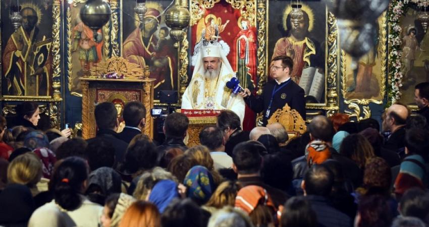 Patriarhul României la hramul istoric al Bisericii Domneşti de la Curtea Veche