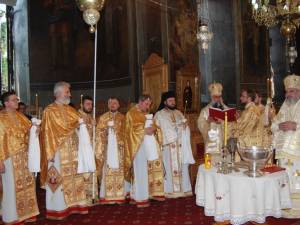 Binecuvantare patriarhala la Curtea Domneasca