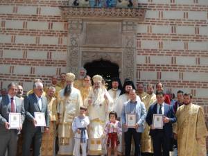 Binecuvantare patriarhala la Curtea Domneasca