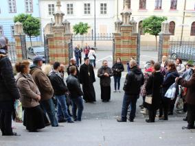 Pelerinaj la Catedrala din Sibiu