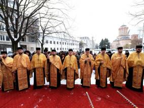 Procesiune la Biserica Domnească Curtea Veche 2017