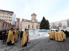 Procesiune la Biserica Domnească Curtea Veche 2017