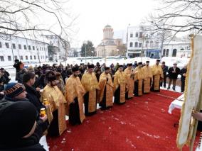 Procesiune la Biserica Domnească Curtea Veche 2017