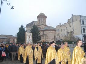 Procesiune cu icoana Sfantului Anton