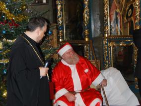 Mos Craciun la Biserica Sfantul Anton