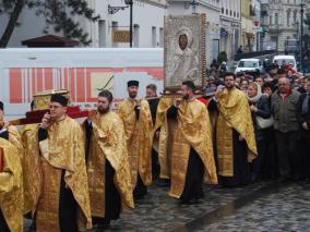 Procesiune în Centrul Vechi al Capitalei 